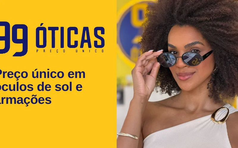 99 Óticas, Ótica • Óculos de sol • Armações de grau